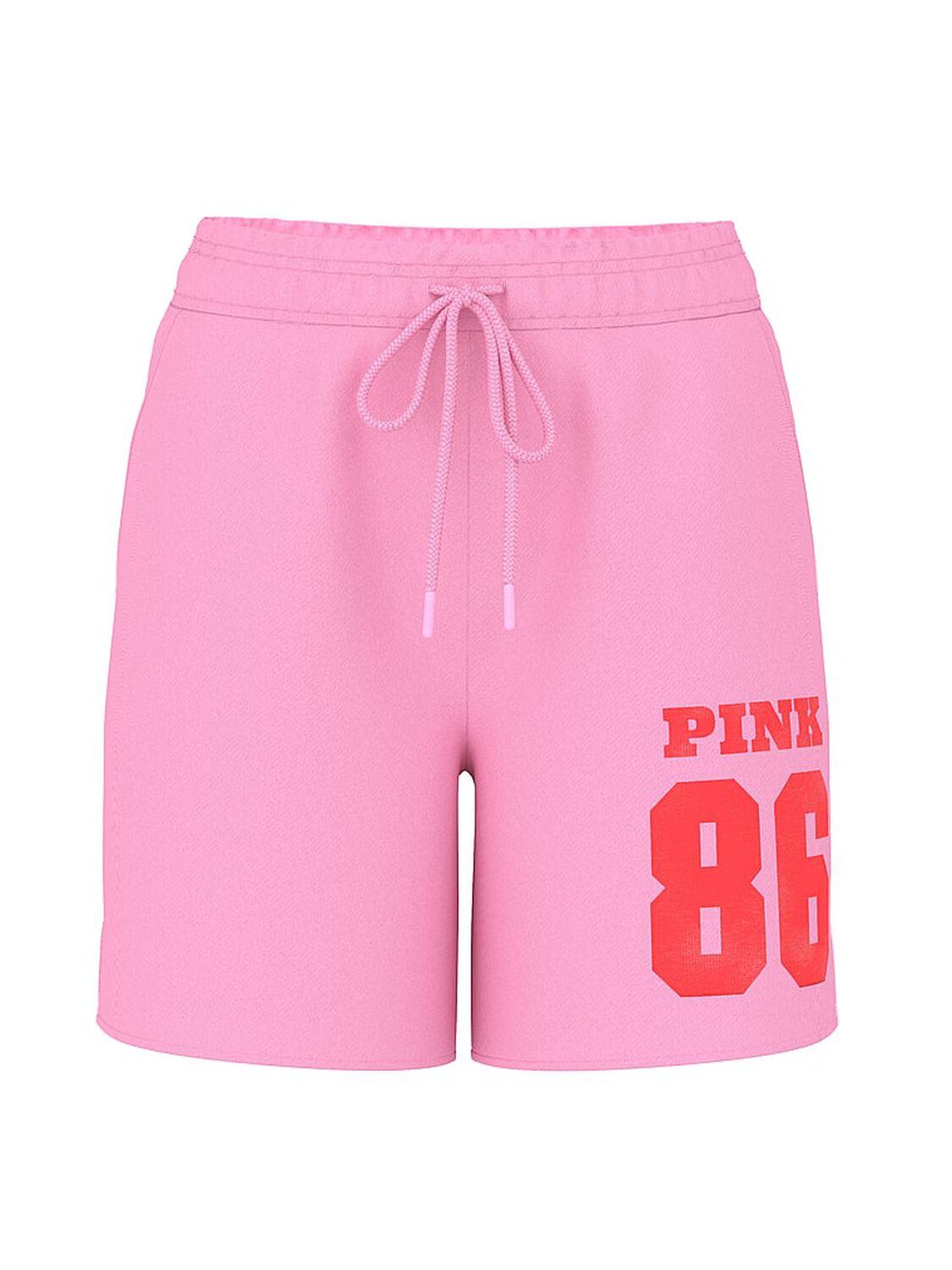 vs Pink Ivy Fleece Campus Shorts Pink Lollipop Dip Dye 3 of 3 