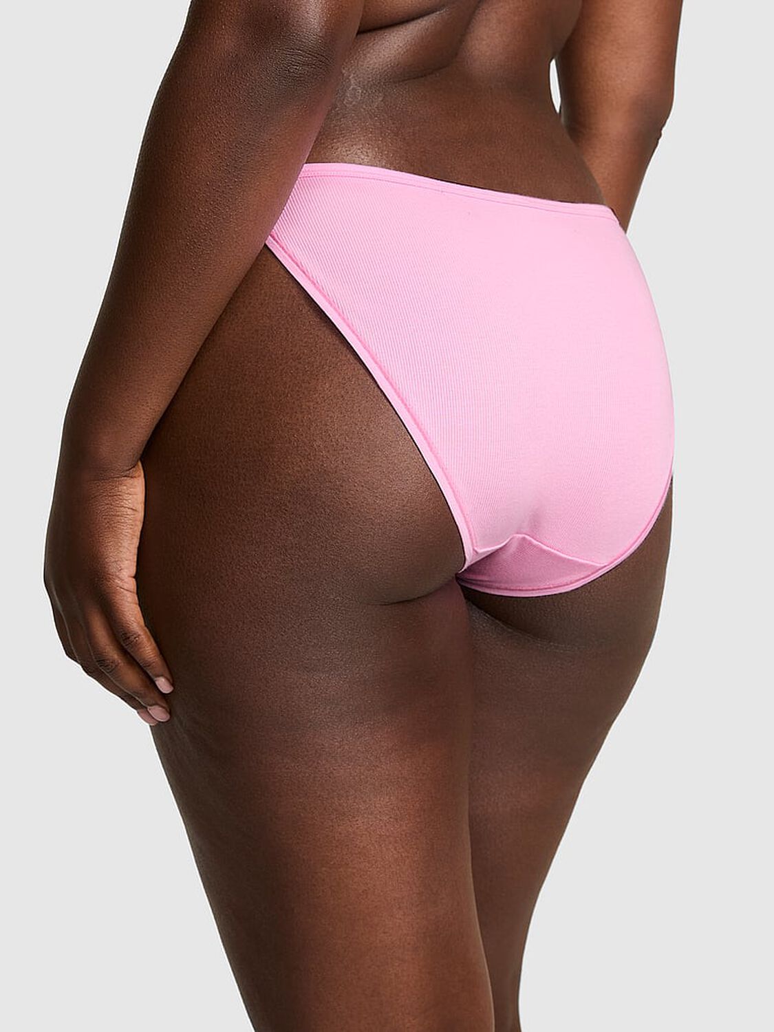 vs Pink Cotton String Bikini Panty Pink Lollipop 2 of 3 