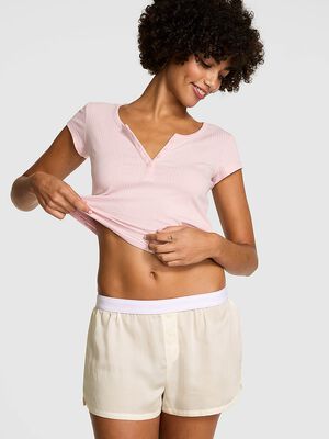 Silky Sleep Boxy Pajama Shorts