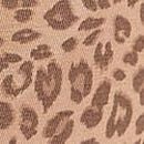 Logo Cotton Shine High-Leg Thong Panty, Birch Brown Leopard Print, swatch