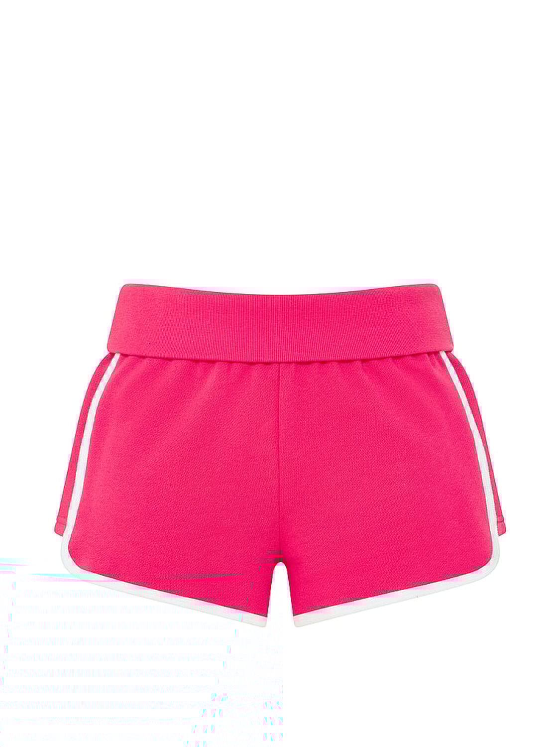 vs Pink Campus Fleece&trade; Foldover Shorts Hot Stuff 3 of 3 