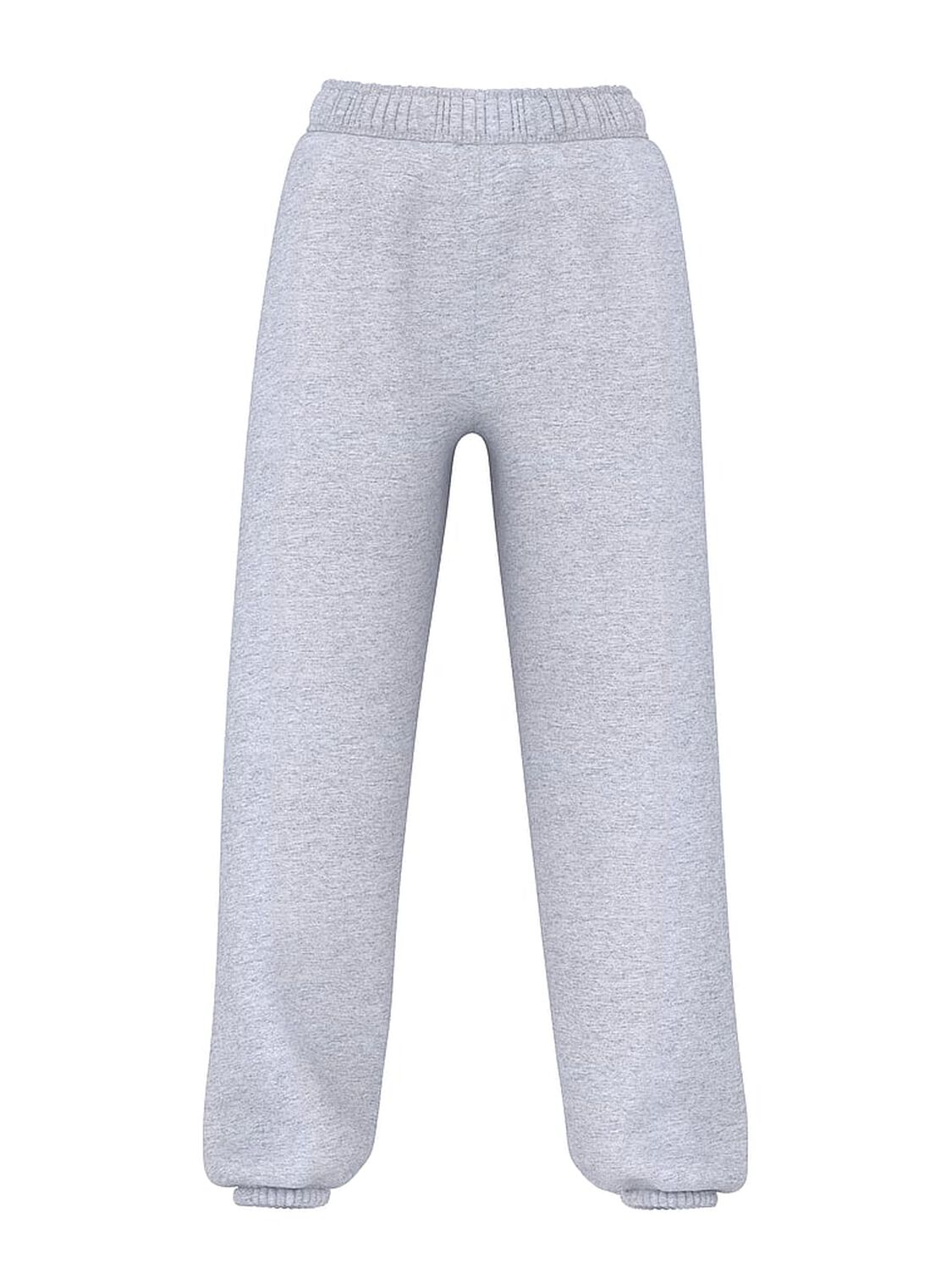 vs Pink Ivy Fleece Campus Sweatpants Vs Medium Heather Grey 3 of 3 