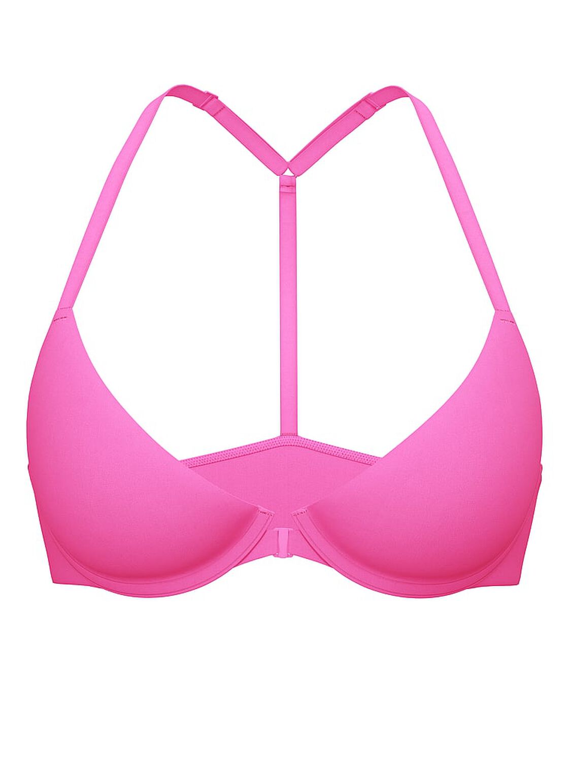 vs Pink Wear Everywhere Wear Everywhere Front-Close Push-Up Bra Pink Gossip 3 of 3 