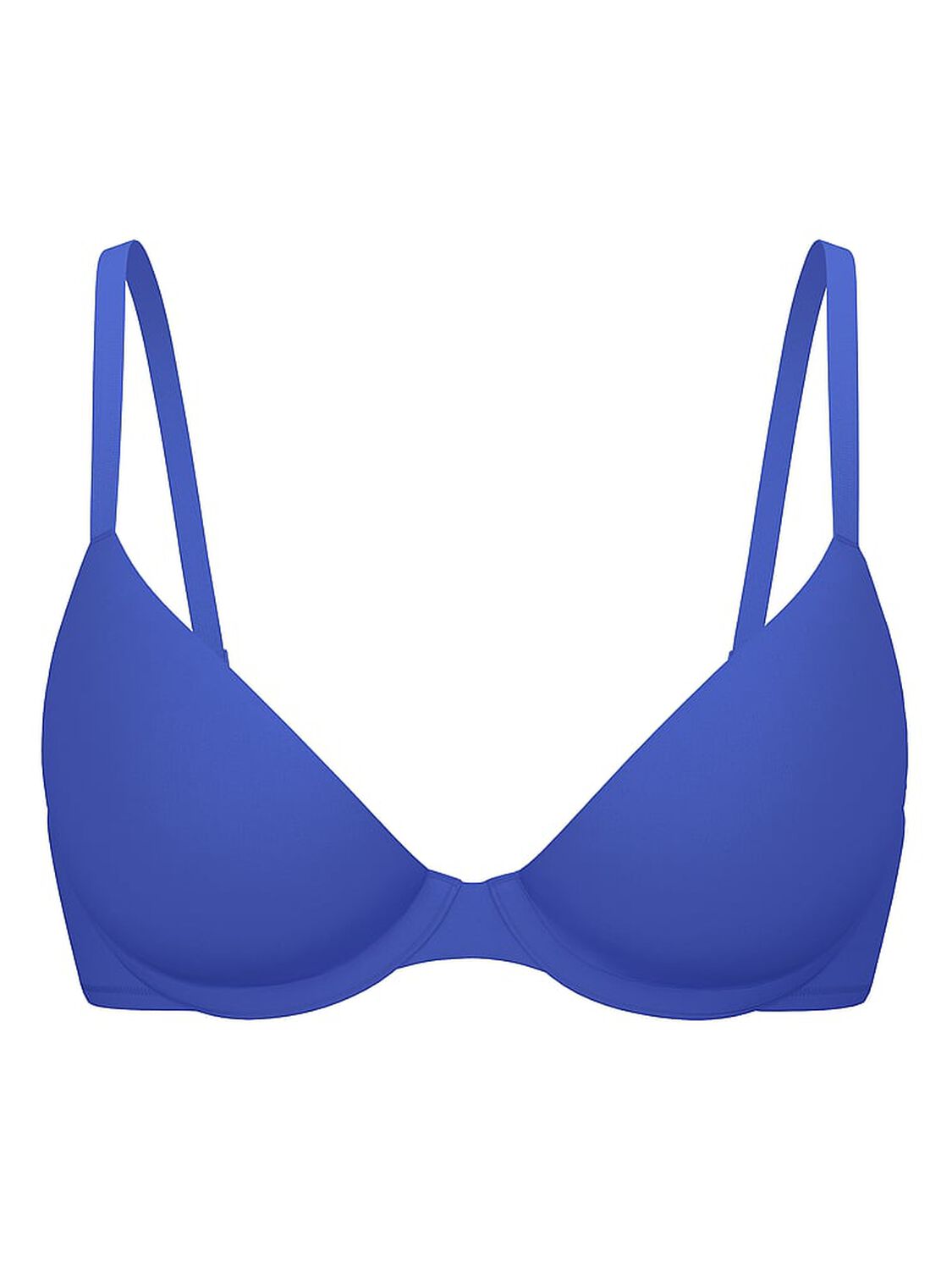 vs Pink Wear Everywhere Wear Everywhere Lightly Lined Full Coverage T-Shirt Bra Ultramarine Blue 3 of 3 