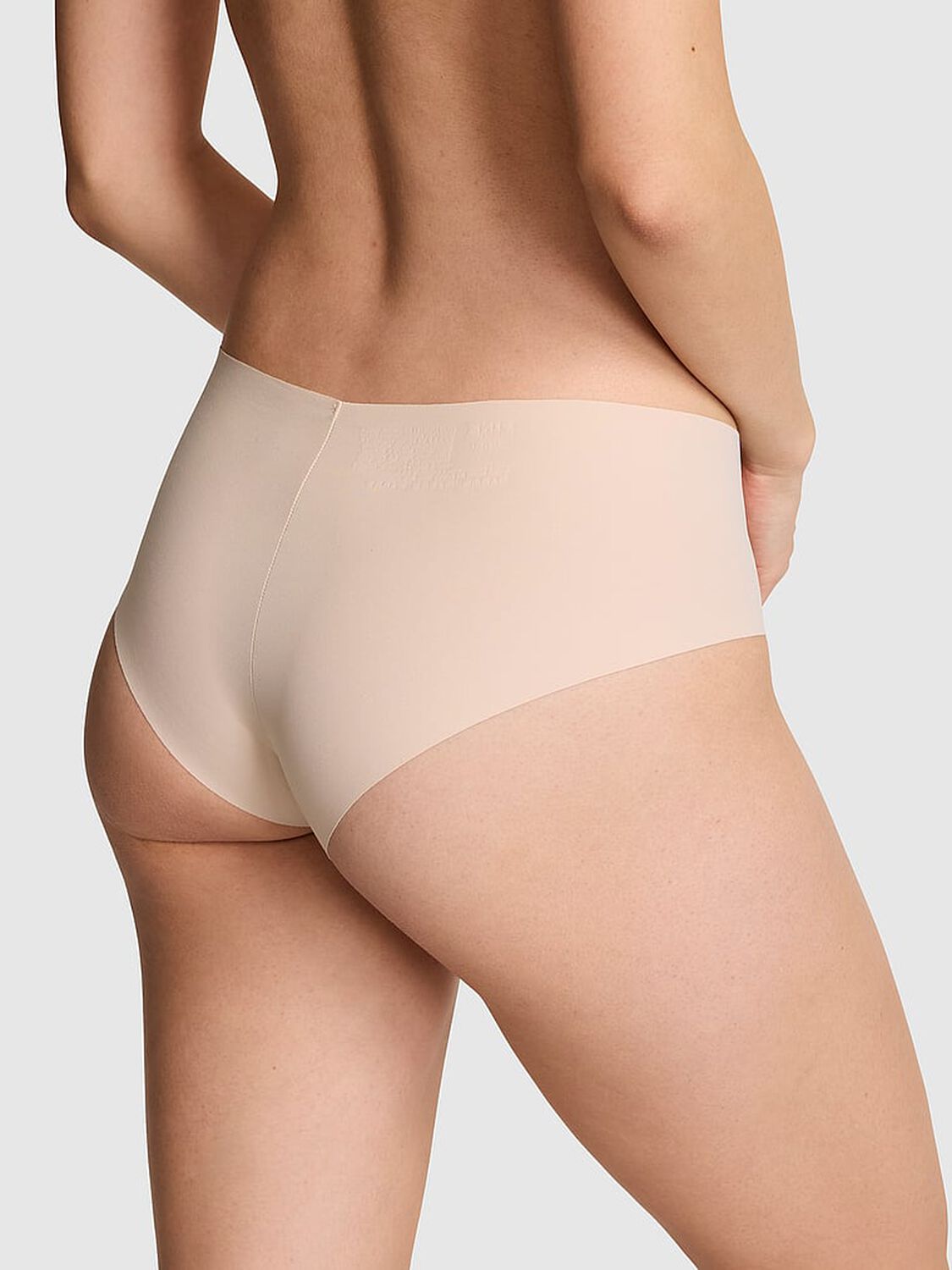 vs Pink No-Show Cheeky Panty Marzipan 2 of 3 