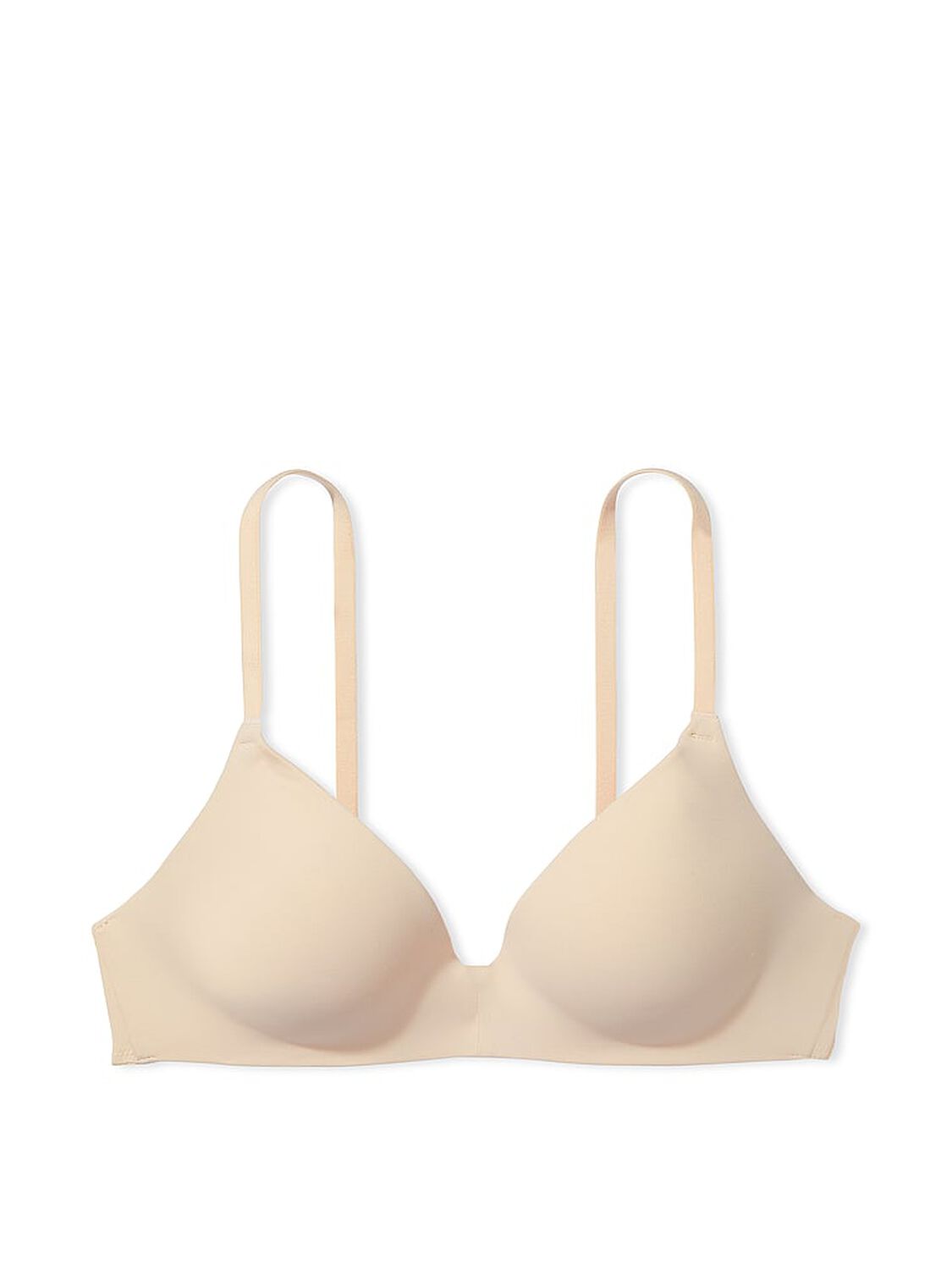 vs Pink Wear Everywhere Wear Everywhere Push-Up Wireless Bra Marzipan 3 of 3 