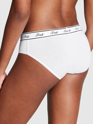 Logo Cotton Hiphugger Panty