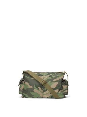 Nylon Cargo Shoulder Bag
