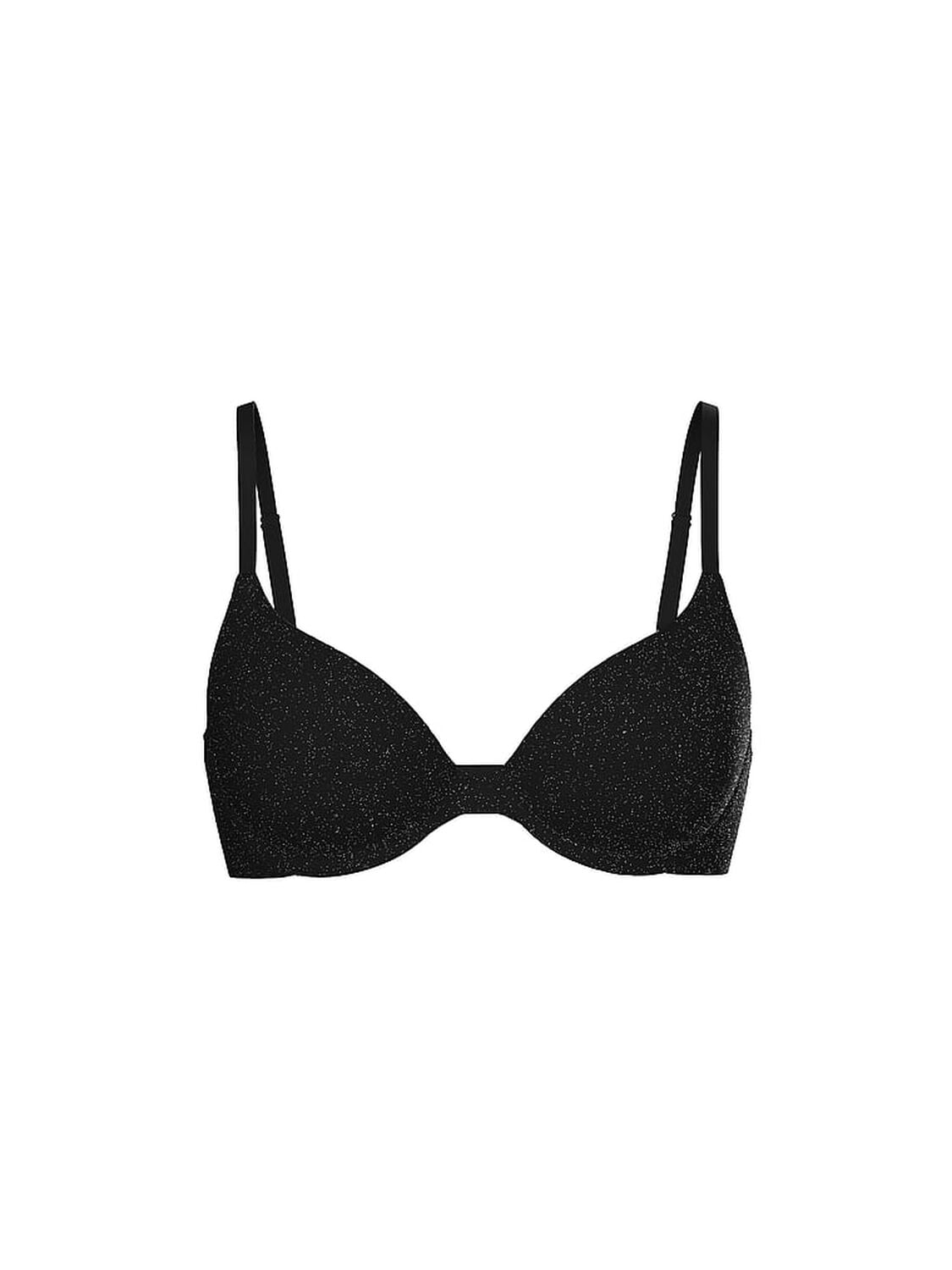 pink Pink Wear Everywhere Wear Everywhere Lightly Lined Full Coverage T-Shirt Bra Black 3 of 3 