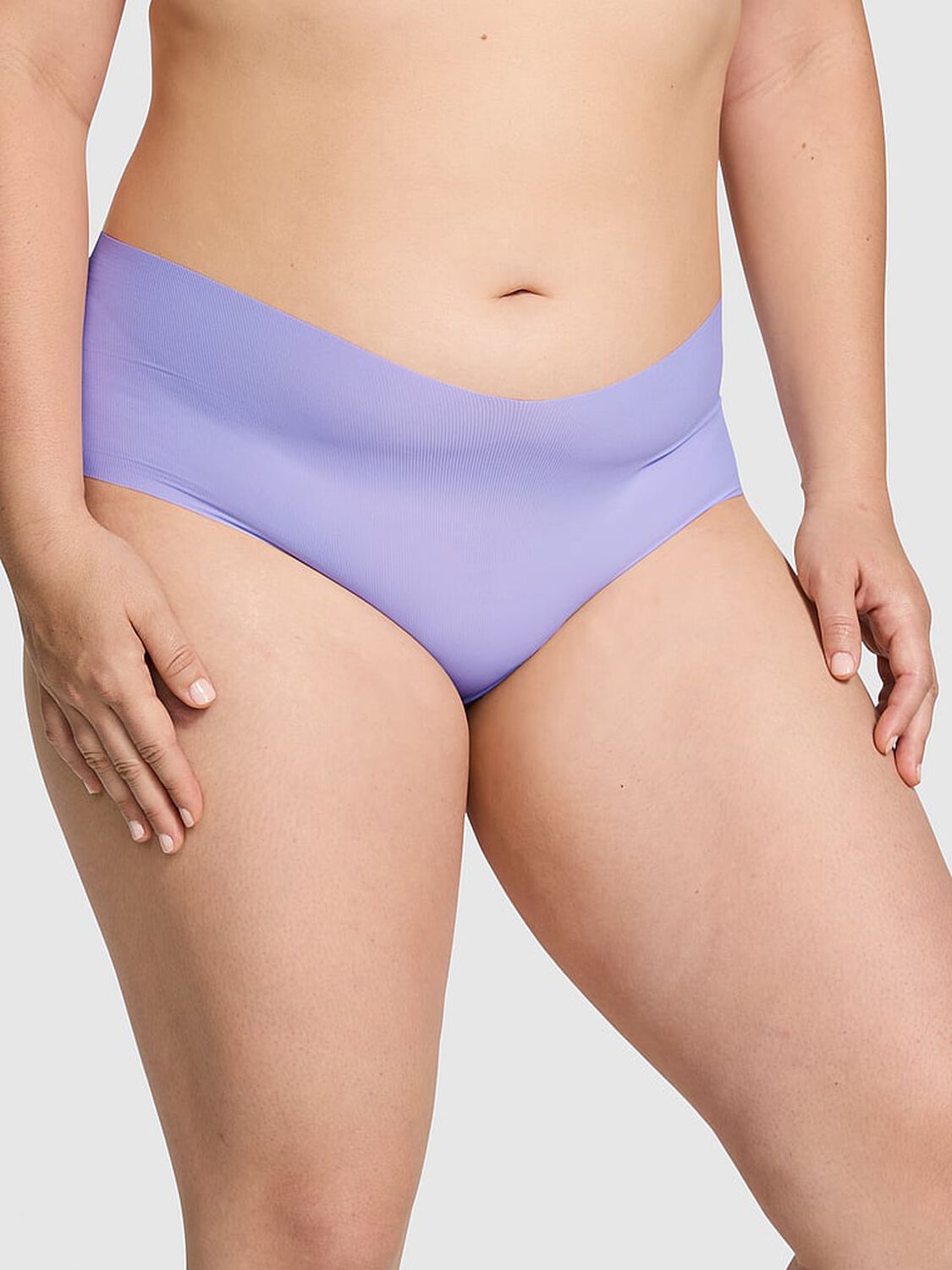 vs Pink No-Show Cheeky Panty Purple Cloud 1 of 3 