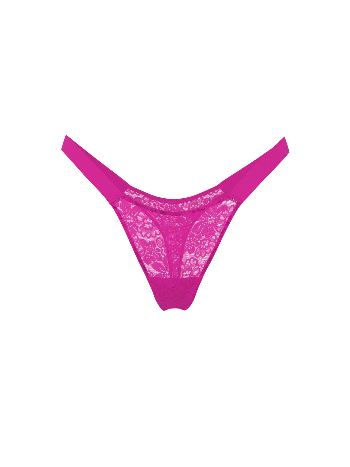 vs Pink Wink Bling Lace Micro Thong Panty Pink Fire 3 of 6 