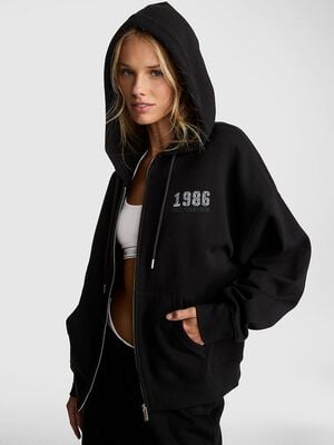 Ivy Fleece Campus Full-Zip Hoodie