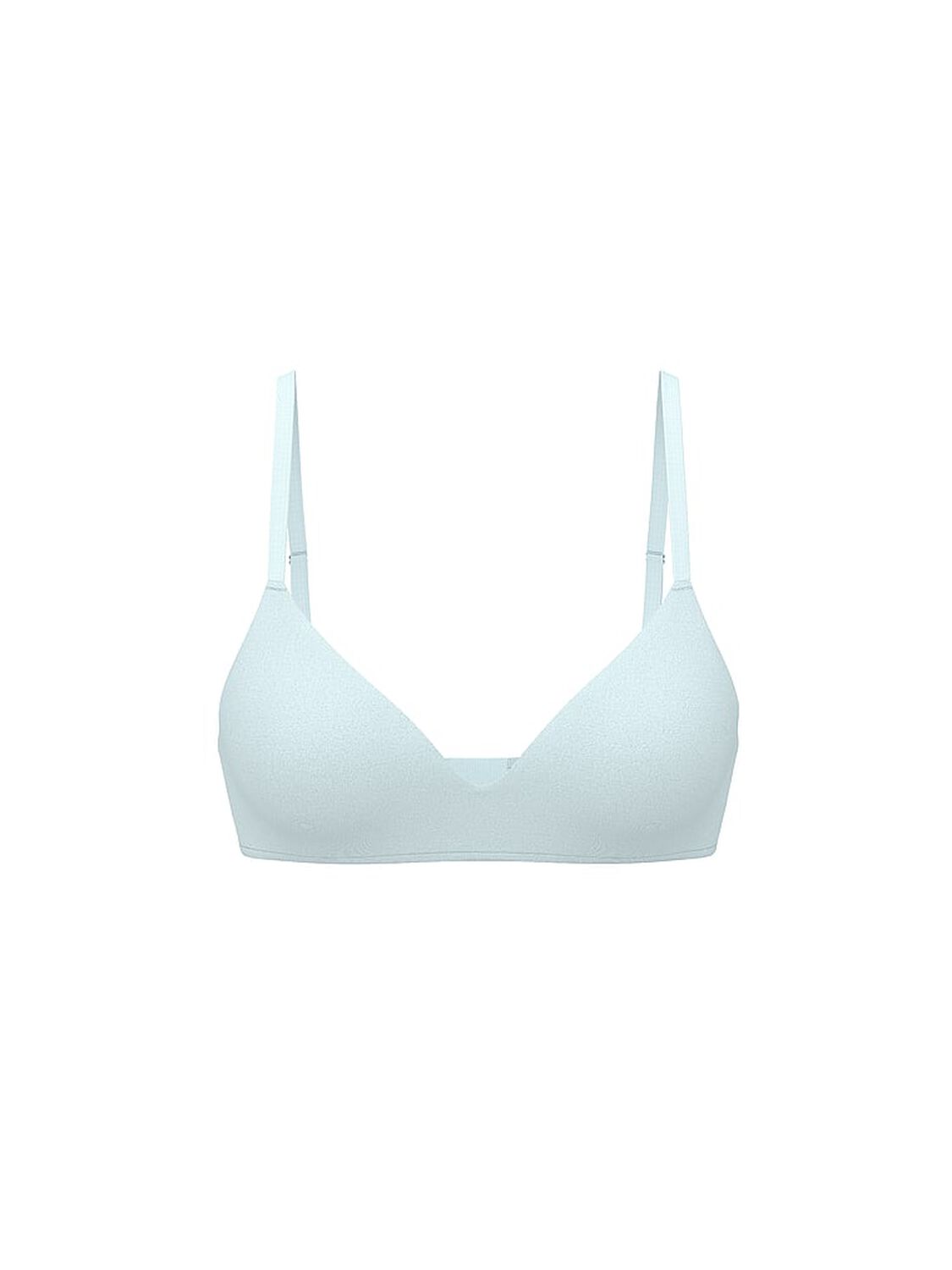 vs Pink Wear Everywhere Wear Everywhere Push-Up Wireless Bra Spray Blue 3 of 3 