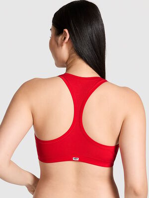 Cotton Dorm Unlined Racerback Bralette