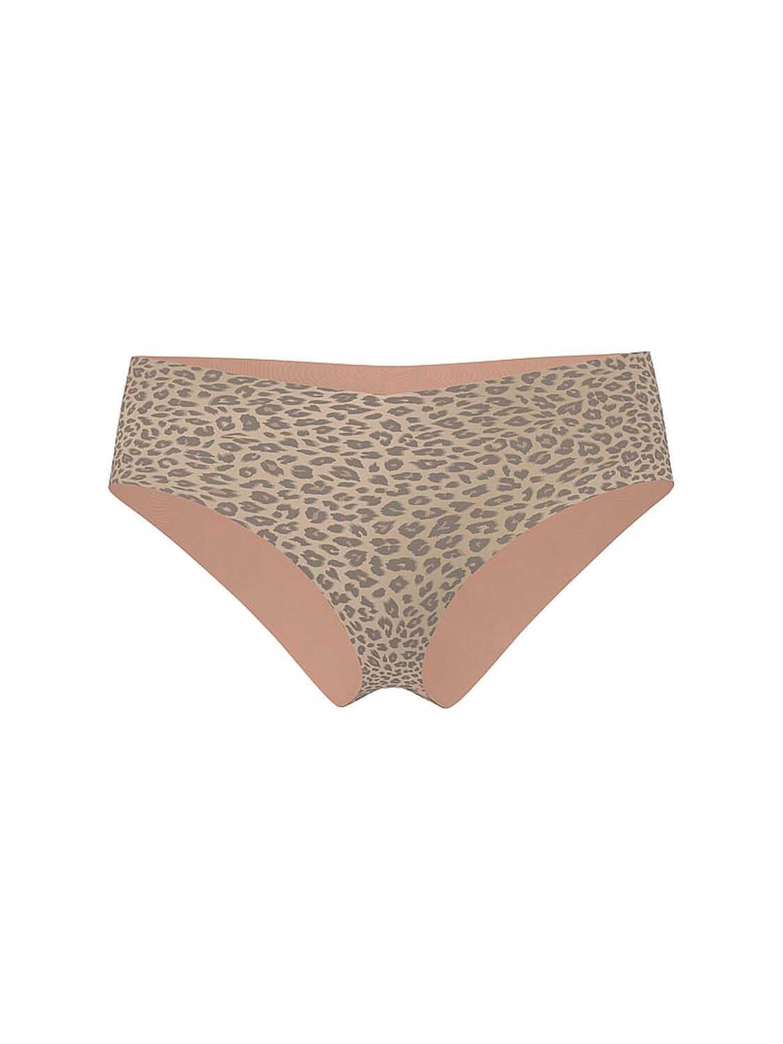 vs Pink No-Show Cheeky Panty Light Brown Leopard 3 of 3 