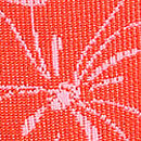 Seamless Hiphugger Panty, Guard Red Hibiscus Print, swatch