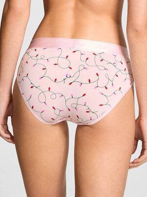 Logo Cotton Hiphugger Panty