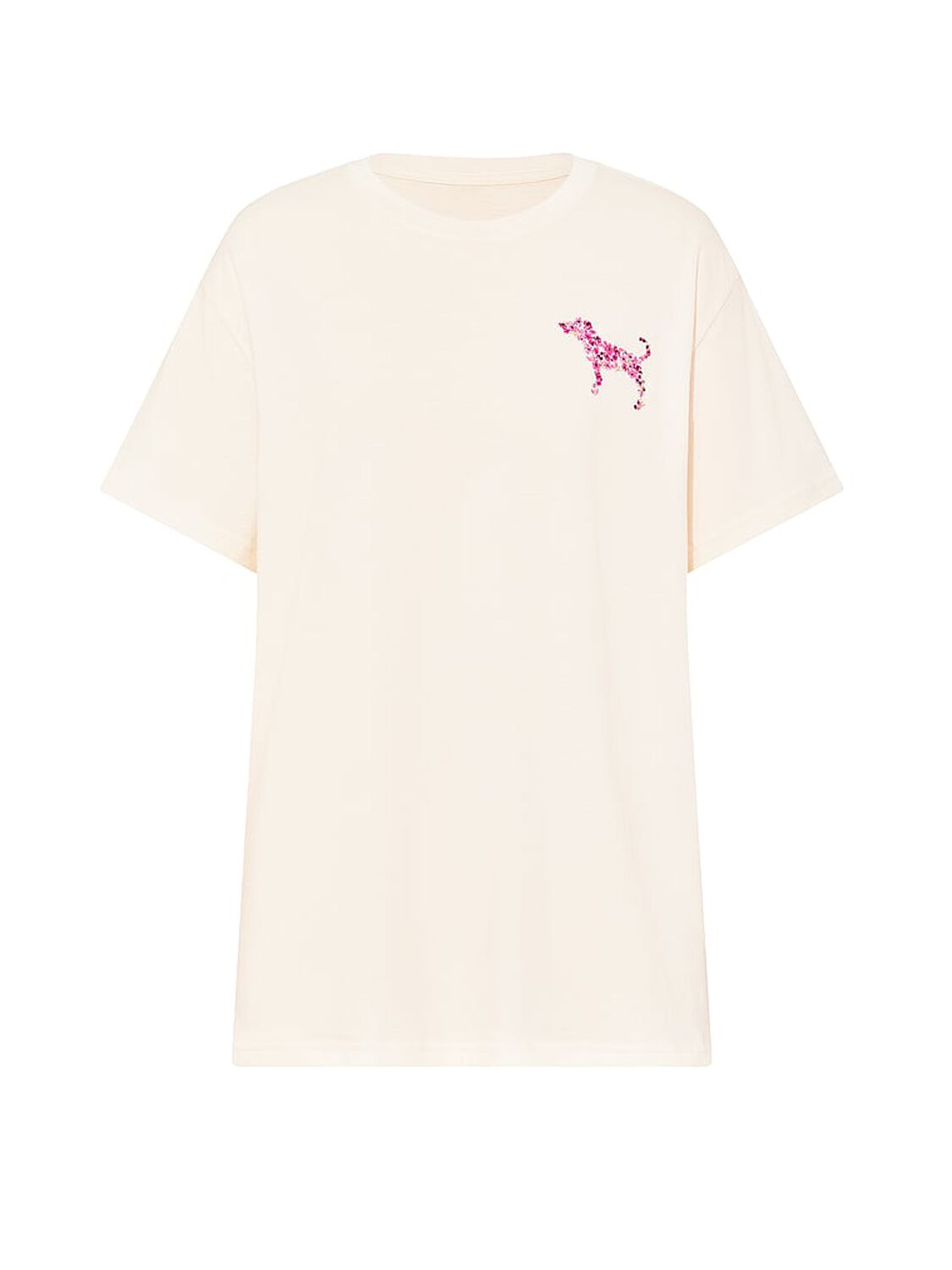 vs Pink Campus Cotton&trade; Tee Winter White 3 of 3 