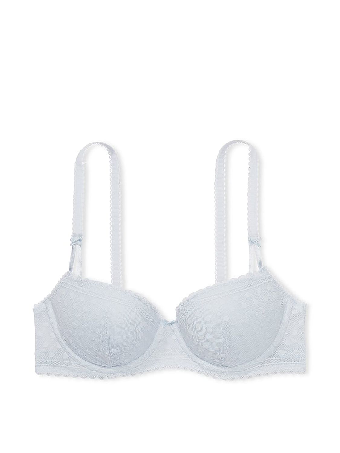 vs Pink Wink Push-Up Balconette Bra Hydrangea Blue 1 of 4 