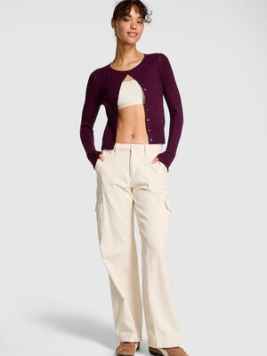 Button-Down Knit Cardigan