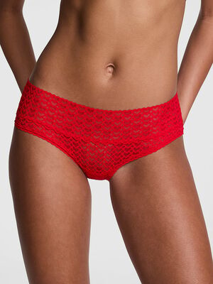 Wink Heart Lace Hiphugger Panty