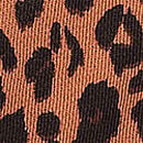 Campus Fleece&trade; Oversized Mock-Neck Sweatshirt, Leopard, swatch