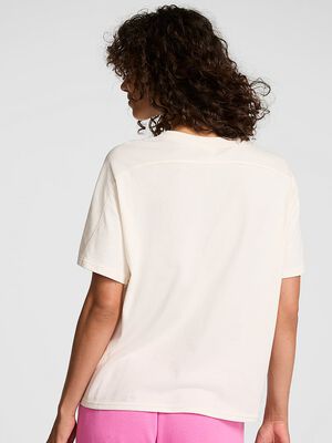 Retro Cotton Boxy Tee
