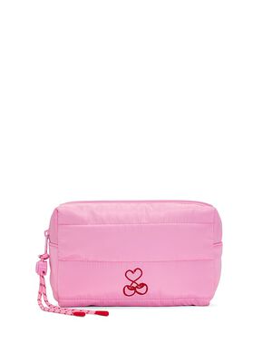 Quilted Puffer Makeup Bag