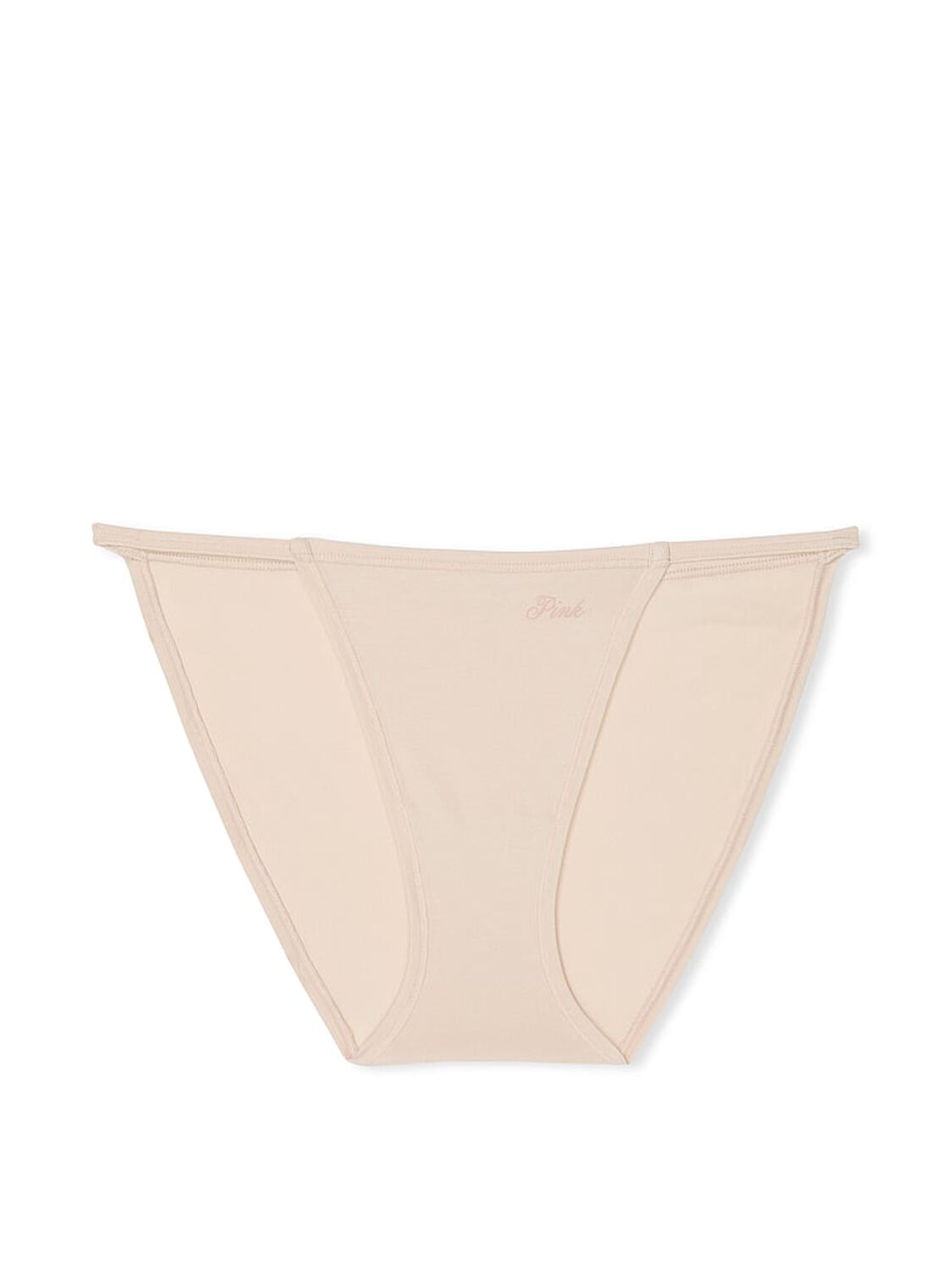 vs Pink Cotton String Bikini Panty 3 of 3 