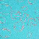 Logo Cotton High-Leg Thong Panty, Aqua Chill Foil Bubble Print, swatch