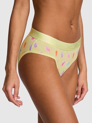 Logo Cotton Hiphugger Panty