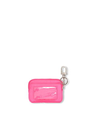 Zip Card Holder Keychain