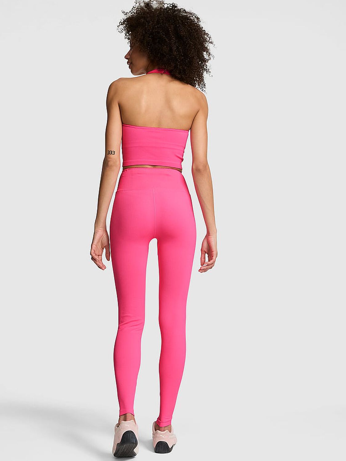 vs Pink AnyWear Leggings Fall For Me Pink 2 of 3 