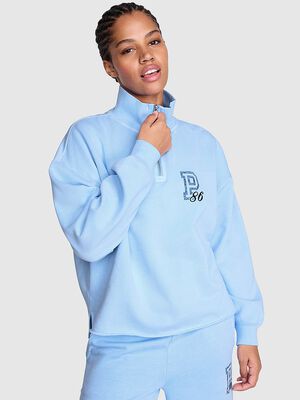 Campus Fleece&trade; Quarter-Zip Straight-Cut Sweatshirt