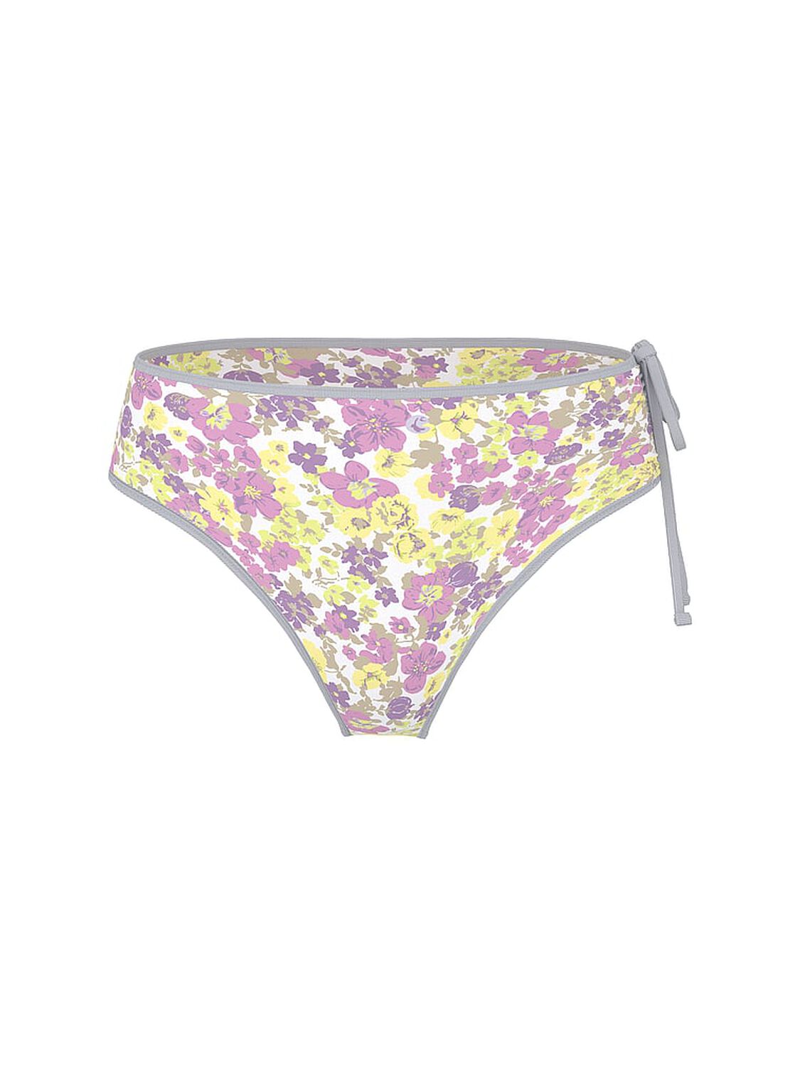 vs Pink Swim High-Waisted Itsy Bikini Bottom Layered Floral 3 of 3 