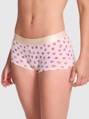 Logo Cotton Boyshort Panty