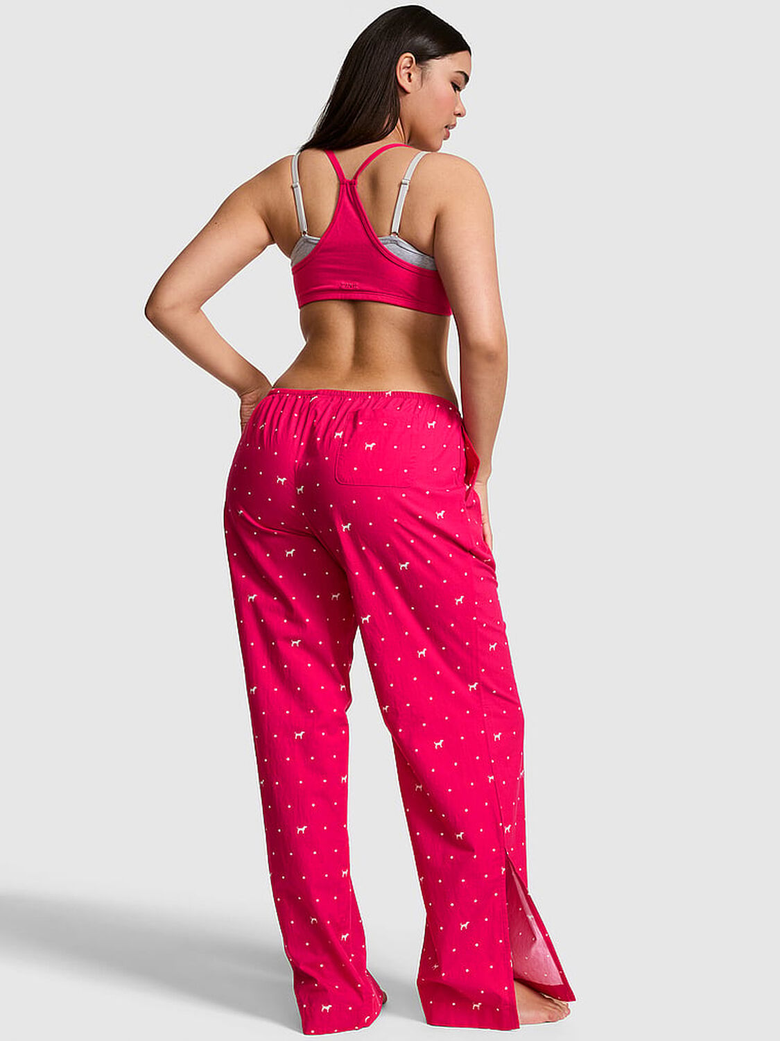 vs Pink Sweet Dreams Pajama Pants Hot Stuff Dot & Dog 2 of 3 