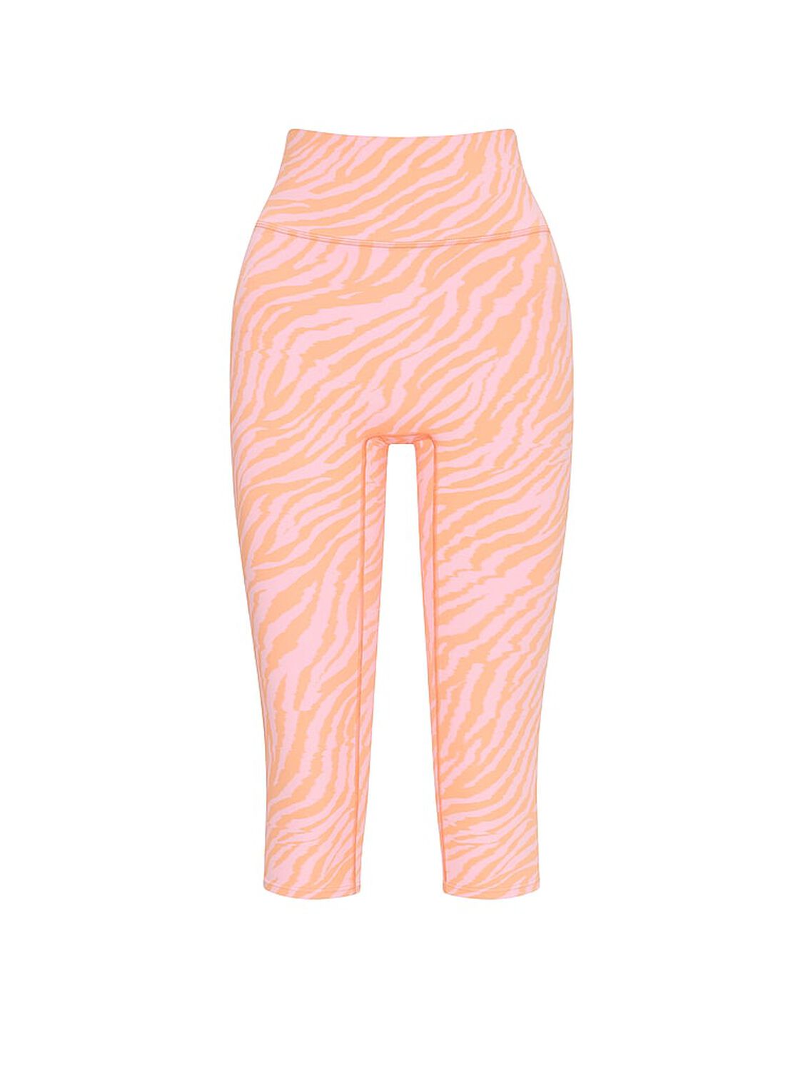 vs Pink PINK Relay&trade; Capri Leggings Zebra 3 of 4 
