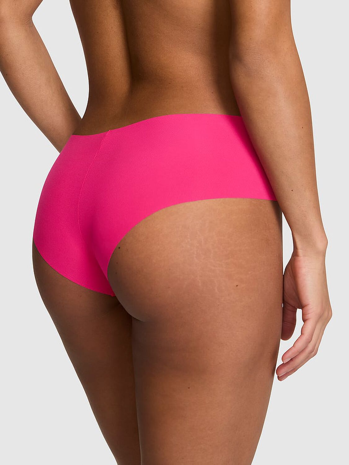 pink Pink No-Show Cheeky Panty Hot Stuff 2 of 3 