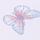 No-Show Thong Panty, White Multi Color Butterfly, swatch