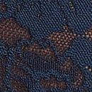 Wink V-String Panty, Noir Navy, swatch