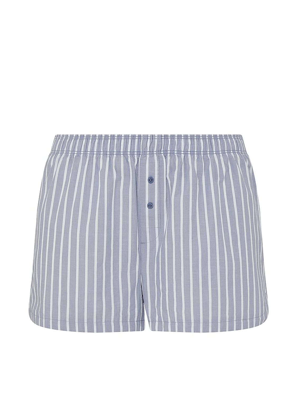 vs Pink Boxy Cotton Pajama Shorts Dusty Iris Stripes 3 of 3 