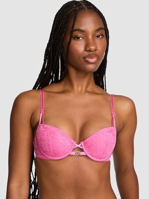 PINK Wink&trade; Push-Up Balconette Bra