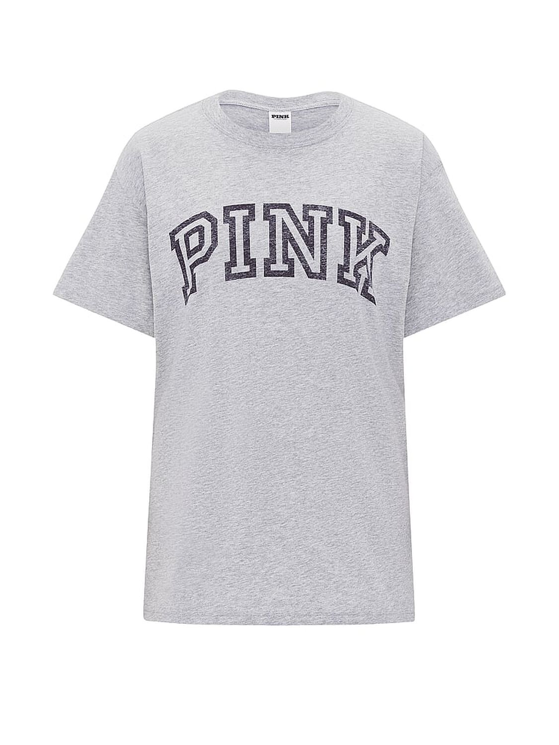 vs Pink Campus Cotton&trade; Tee Heather Grey 3 of 3 