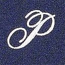 No-Show Thong Panty, Midnight Navy Logo Dot Print, swatch