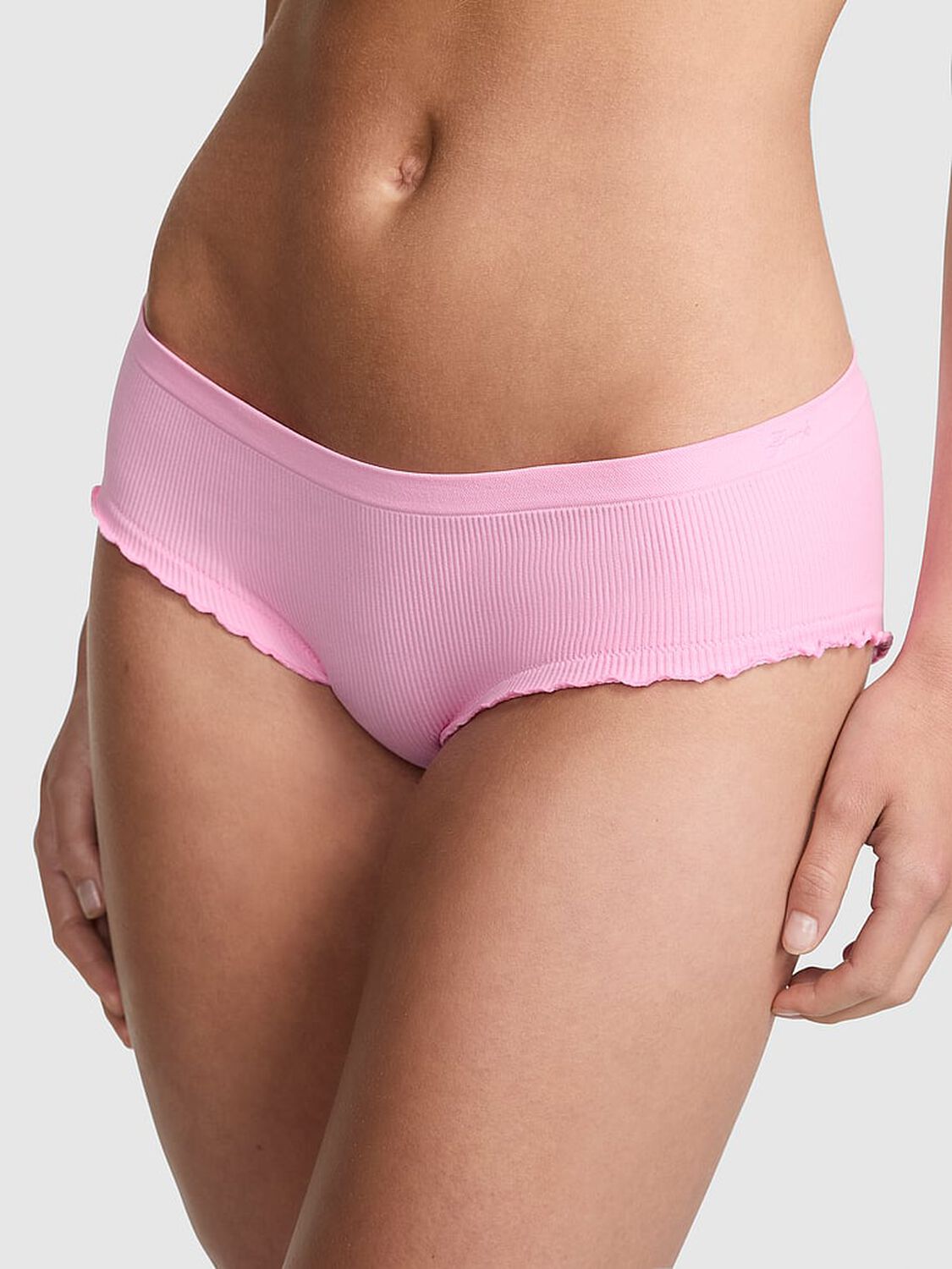 vs Pink Seamless Hiphugger Panty Pink Lollipop 1 of 3 