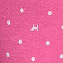 Cotton High-Leg Thong Panty, Pink Gossip Dot Dog Print, swatch