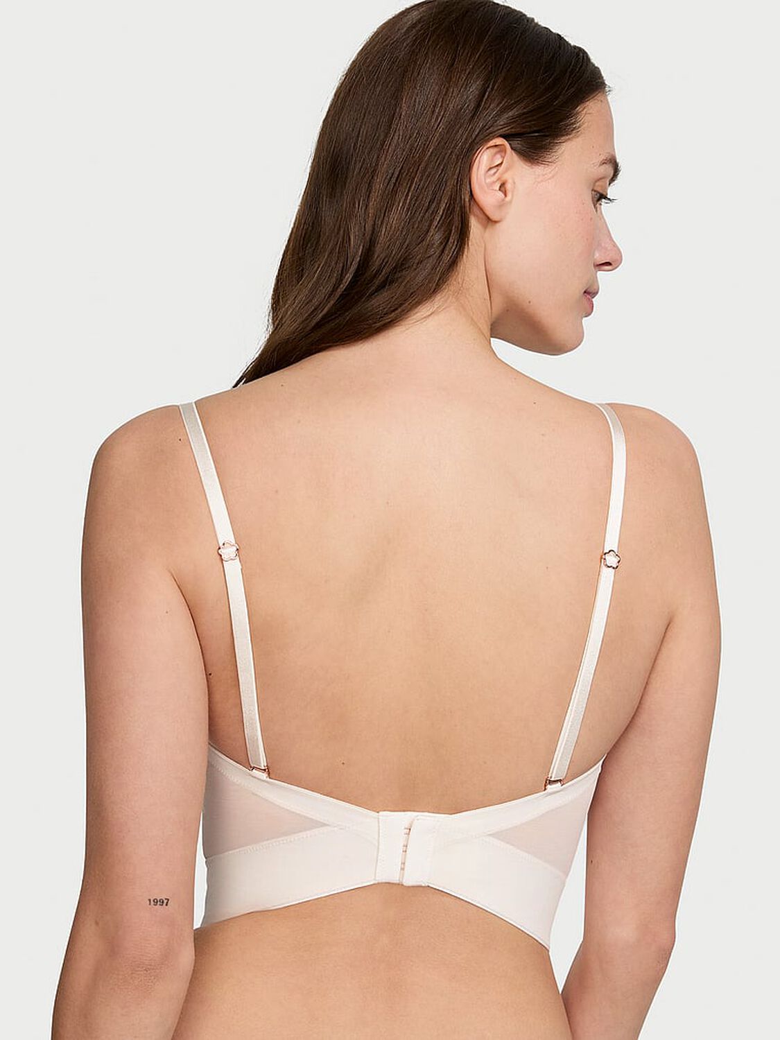 vs Dream Angels Daisy Chain Embroidery Strapless Corset Top 2 of 5 