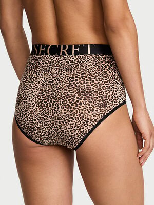 Exploded Logo Cotton Modern Brief Panty
