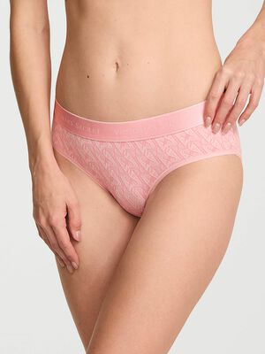 Logo Cotton Hiphugger Panty